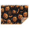 thumbnail image 1 of Rectangle Table Clothes Horror Boo Halloween Bat spider Tablecloth,Decor Foldable Table Cloths for Picnic Graduation Halloween Fall Thanksgiving Christmas, 1 of 5