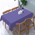 thumbnail image 1 of Rectangle Tablecloth Lavender Purple Summer Oblong Table Cover Washable Table Cloths for Kitchen Dinning Party Tabletop Modern Decoration 60 x 84inch, 1 of 8