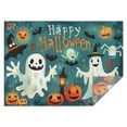thumbnail image 1 of Rectangle Table Cover Happy Halloween Spooky Bat Pumpkin Ghost Table Cloth,Decor Foldable Table Covers for Picnic Catering Halloween Fall Thanksgiving Christmas, 1 of 5