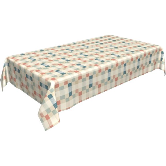 Rectangle Tablecloth 60x102 Inch, Pastel Natural Texture Rectangular Tablecloths Washable Tablecloth Kitchen Tablecloth for Restaurant, Picnic, Indoor and Outdoor Dining