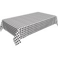 thumbnail image 1 of Rectangle Tablecloth 60x102 Inch, White Buffalo Plaid Rectangular Tablecloths Durable Table Cloths Table Topper Cover for Party, Wedding, Cocktail, Banquet, Festival, 1 of 8