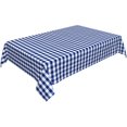 thumbnail image 1 of Rectangle Tablecloth 60x84 Inch, Royal Blue Rectangle Table Cover Washable Table Covers Outdoor Tablecloth for Dining Table, Buffet Parties and Camping, 1 of 8