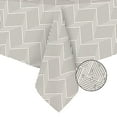 thumbnail image 1 of Rectangle Tablecloth, Modern Rectangle Tablecloth, Striped Tablecloth Indoor/Outdoor Waterproof Wrinkle Free Durable Rectangle Tablecloth for Rectangle Tables 60 X 84 Inch, 1 of 3