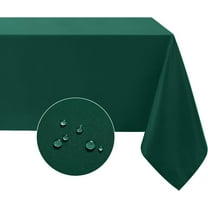 Rectangle Tablecloth Spring, Waterproof & Stain Resistant Table Cloths Wrinkle Free Fabric Washable 210GSM Polyester Table Cover for Spring/Party/Outdoor - 60 x 84 inch, Sage Green