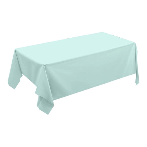 Rectangle Tablecloth, Stain and Wrinkle Resistant Washable Table Cloth, Decorative Table Cover for Dining Tables, Buffet Parties and Camping Green