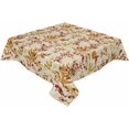 thumbnail image 1 of Rectangle Tablecloth Waterproof for Kitchen Dining, Thanksgiving Polyester Wrinkle Textured Tablecloths, Indoor and Outdoor Decor Resistant Washable Desktop Protectors Tablecloths, 54x54 Inch, 1 of 5