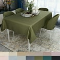 thumbnail image 1 of Rectangle Tablecloth Waterproof Oilproof Stainproof Wipeable PVC Table Cover-I-120x180cm(47x71inch), 1 of 6