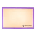 thumbnail image 1 of Rectangle Tan and Purple Silicone Full Size Baking Mat - Allergen Safe, Color-Coded - 15 3/4" x 23 1/2" - 1 count box, 1 of 2