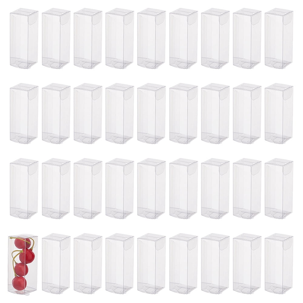Rectangle Transparent Plastic PVC Box Gift Packaging Waterproof Folding ...