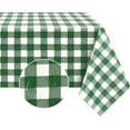 thumbnail image 1 of Rectangle Vinyl PVC Tablecloth, 100% Waterproof Buffalo Plaid Plastic Table Cloth, Oil Proof Heavy Duty Wipeable Table Covers for Dining/Camping/Picnic/Outdoor - 52 x 78, Light Blue, 1 of 6