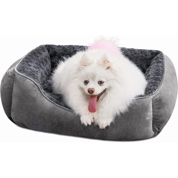 Rectangle Washable Orthopedic Dog Bed – Soft Breathable Cuddler, Anti-Slip, Durable, for Large/Medium/Small Dogs