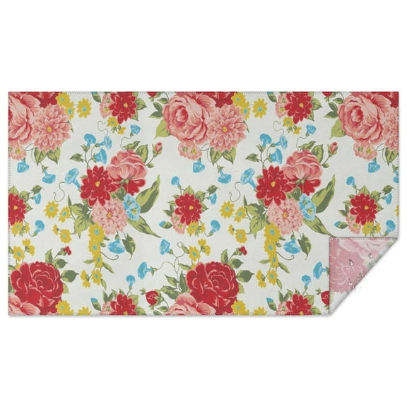 Rectangle Waterproof Pioneer Tablecloth Reusable Washable Weight Fabric Table Covers for Restaurant,Picnic,Indoor and Outdoor Dining 60 Inch X 102 Inch