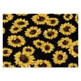 thumbnail image 1 of Rectangle Waterproof Sunflower Tablecloth Reusable Washable Weight Fabric Table Covers for Restaurant,Picnic,Indoor and Outdoor Dining 60 Inch X 84 Inch, 1 of 5