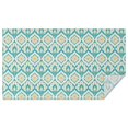 thumbnail image 1 of Rectangle Waterproof Tablecloth 60×102 Inch, Abstract Peacock Feather Reusable Indoor/Outdoor Durable Table Cover for Party Kitchen Dinner Room Decor, 1 of 6