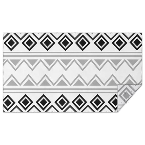 Rectangle Waterproof Tablecloth 60×102 Inch, Bohemia Style Reusable Indoor/Outdoor Durable Table Cover for Party Kitchen Dinner Room Decor