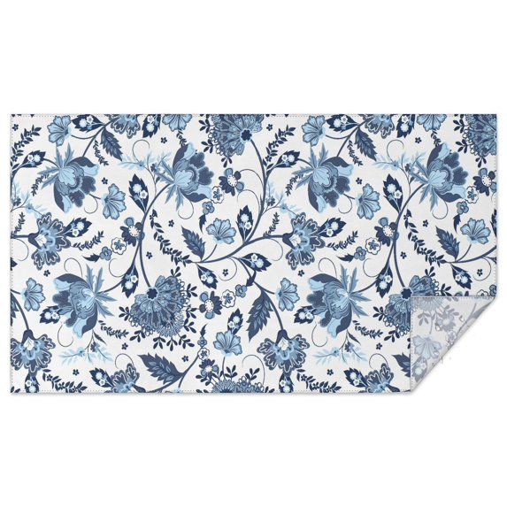 Rectangle Waterproof Tablecloth 60×102 Inch, Bohemia Style Reusable Indoor/Outdoor Durable Table Cover for Party Kitchen Dinner Room Decor