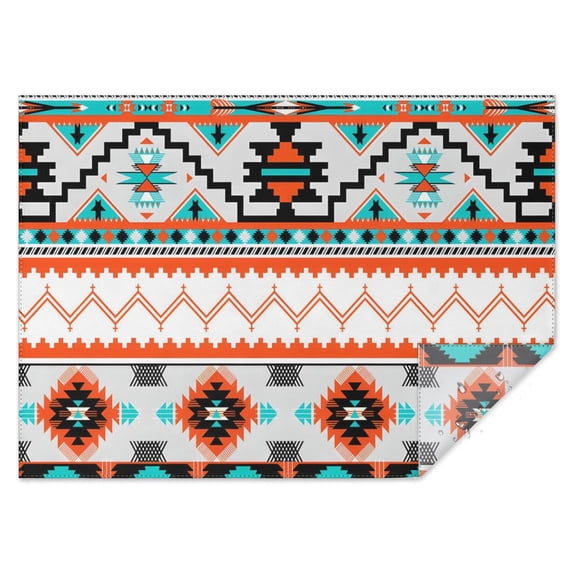 Rectangle Waterproof Tablecloth 60×84 Inch,Bohemian Style Reusable Indoor/Outdoor Durable Table Cover for Party Kitchen Dinner Room Decor