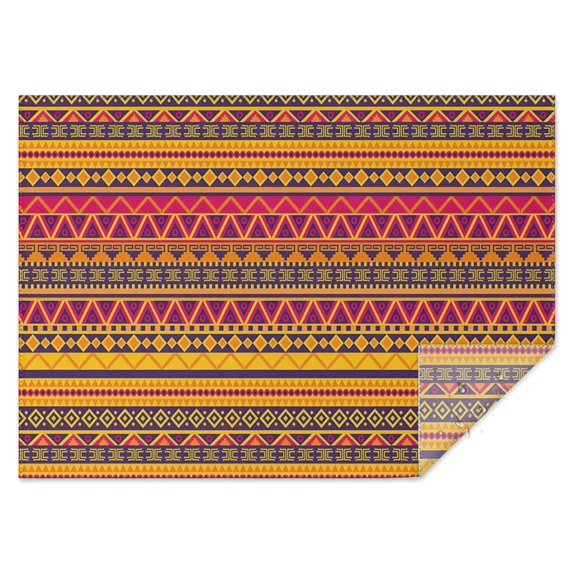 Rectangle Waterproof Tablecloth 60×84 Inch,Bohemian Style Reusable Indoor/Outdoor Durable Table Cover for Party Kitchen Dinner Room Decor