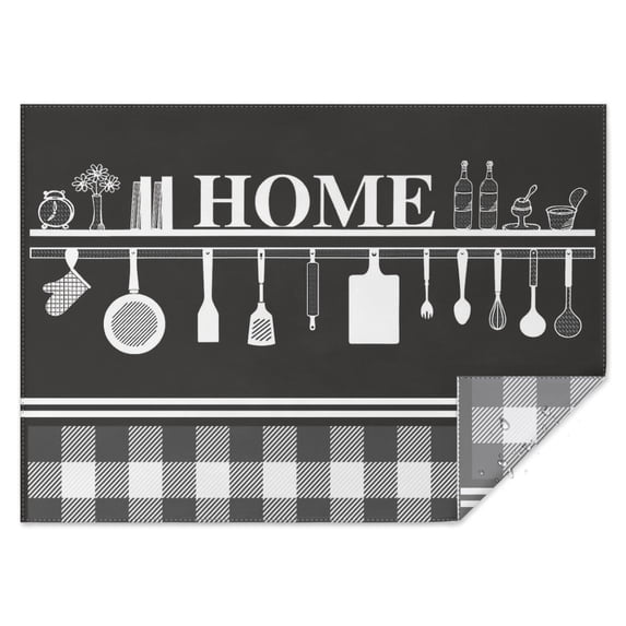 Rectangle Waterproof HOME Tablecloth Reusable Washable Weight Fabric Table Covers for Restaurant,Picnic,Indoor and Outdoor Dining 60 Inch X 84 Inch