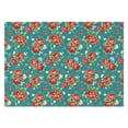 thumbnail image 1 of Rectangle Waterproof Pioneer Floral Tablecloth Reusable Washable Weight Fabric Table Covers for Restaurant,Picnic,Indoor and Outdoor Dining 60 Inch X 84 Inch, 1 of 5