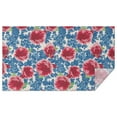 thumbnail image 1 of Rectangle Waterproof Tablecloth Pioneer Pink Blue Rose Reusable Indoor/Outdoor Durable Table Cover for Kitchen and Dining Room 60 Inch X 102 Inch, 1 of 6