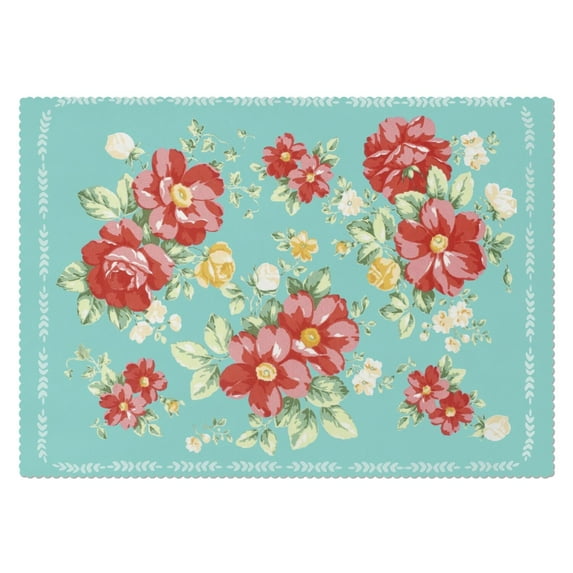 Rectangle Waterproof Pioneer Pink Peel Tablecloth Reusable Washable Weight Fabric Table Covers for Restaurant,Picnic,Indoor and Outdoor Dining 60 Inch X 84 Inch