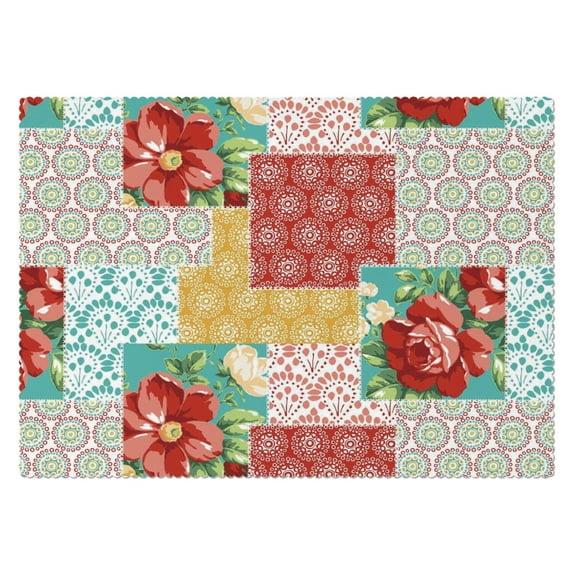 Rectangle Waterproof Pioneer Tablecloth Reusable Washable Weight Fabric Table Covers for Restaurant,Picnic,Indoor and Outdoor Dining 60 Inch X 84 Inch