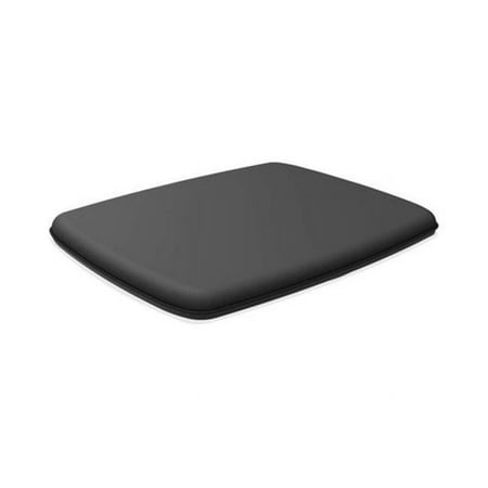 Rectangle Wobble Board with Anti-Fatigue Mat, Black