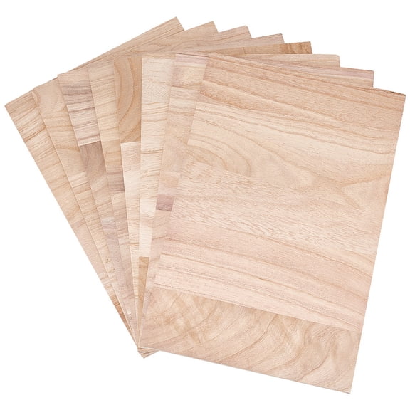 Rectangle Wood Breaking Boards for Karate Show Training PapayaWhip 30x20x0.7cm DIY