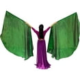 thumbnail image 1 of Rectangle Worship Flags 2 Sets 75 x 55 Inches with Scalable Rod,Rectangular Silk Like Praise Church Flags Metallic Praise Dance Flags for Worship Dance Ministry, 1 of 1