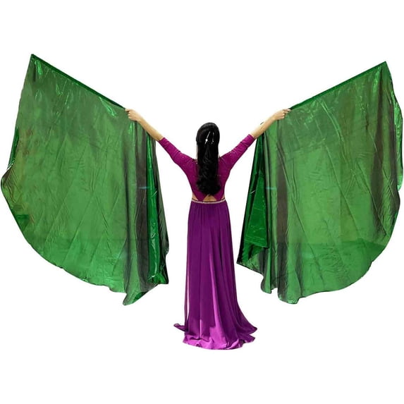 Rectangle Worship Flags 2 Sets 75 x 55 Inches with Scalable Rod,Rectangular Silk Like Praise Church Flags Metallic Praise Dance Flags for Worship Dance Ministry