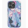 thumbnail image 1 of Rectangles Miku Hatsune Phone Case for iPhone 16 15 14 13 12 11 Pro Max, 1 of 2
