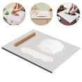 thumbnail image 1 of Food Grade 304 Stainless Steel Cutting Board, 23.6*15.7In Thickened Mildew-proof Chopping Board for Kitchen Meat Vegetable Dough Kneading, 1 of 19