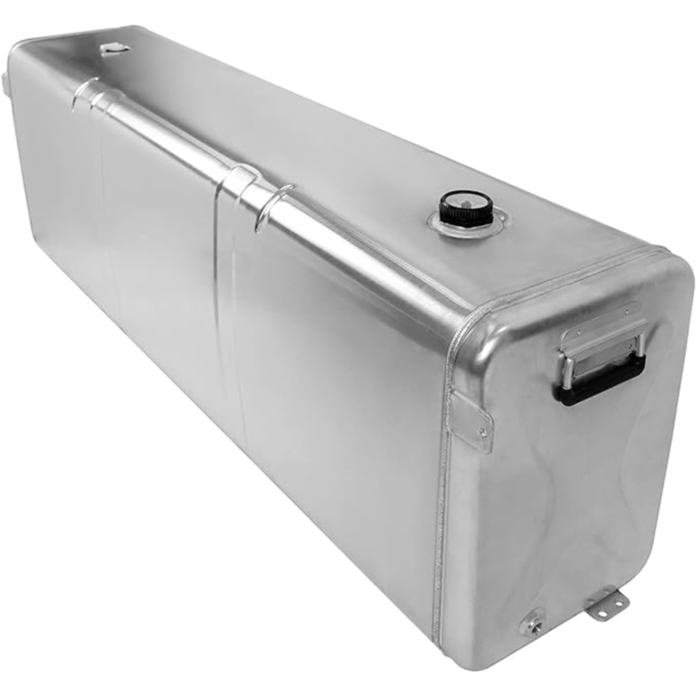 Rectangular 58 Gallon Auxiliary Fuel Tank Transfer Tank, Alumi