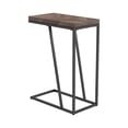 thumbnail image 1 of Rectangular Accent Table In Rustic Tobacco And Sandy Black, 1 of 5