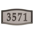 thumbnail image 1 of Rectangular Aged Bronze Address System, 1 of 1
