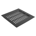 thumbnail image 1 of Rectangular Air Vent Cover Ventilation Grille For Wardrobe Shoe Cabinet Closet, 1 of 8