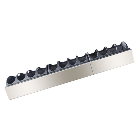 Rectangular Anti Rust Chicken Feeder For Outdoor Use Leakproof Cover Stable Base Poultry Feeding Solution