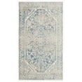 thumbnail image 1 of Rectangular Area Rug in Ivory and Blue (6 ft. L x 4 ft. W), 1 of 3
