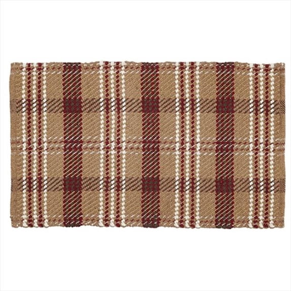 VHC Brands Rustic and Lodge Rugs Berkeley Tan Rectangle Wool and Cotton Rug