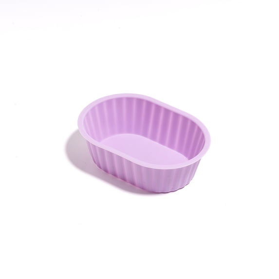 Rectangular Baking Cups Non-Stick Paper Cake Liners for Muffins Cupcakes Baking Supplies for Parties Home Kitchen Purple