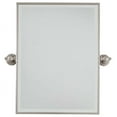 thumbnail image 1 of 1440-84-Minka Lavery-Rectangular Beveled Mirror in Traditional Style - 24 inches tall by 18 inches wide-Brushed Nickel Finish, 1 of 8