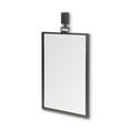 thumbnail image 1 of Rectangular Black Metal Frame Wall Mirror, 1 of 5