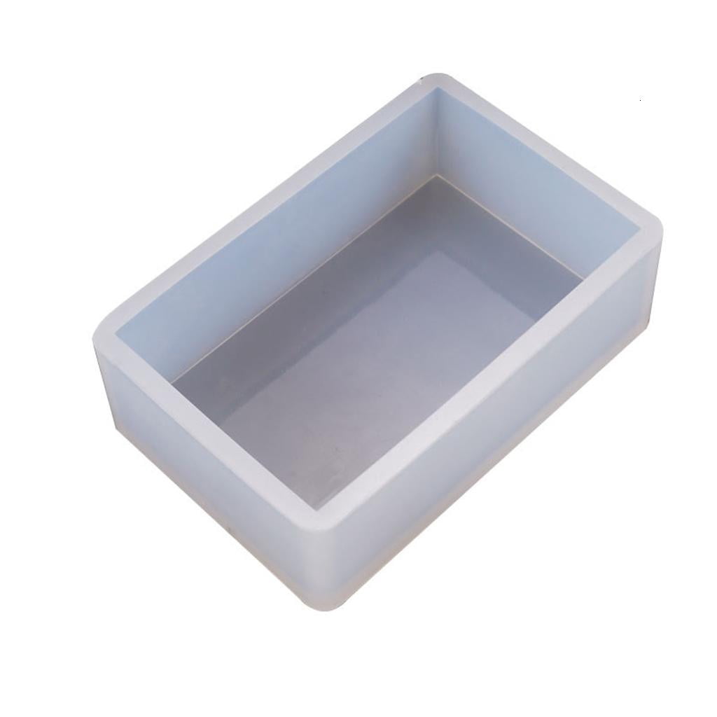 Crystal Epoxy Mold Rectangular Box Desktop Decorations Silicone ...