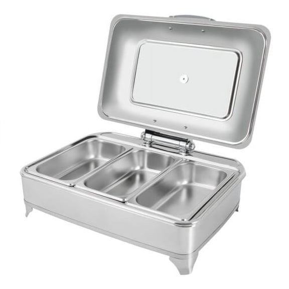 Rectangular Buffet Server and Warming Tray Food Warmer Adjustable Temperature