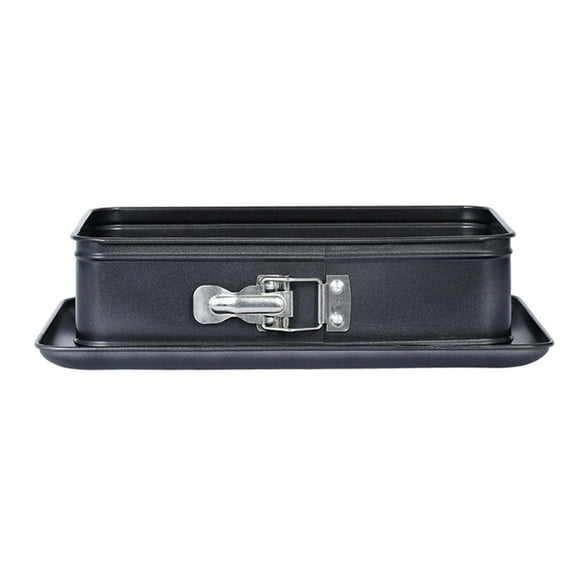 Rectangular Cake Baking Tool Detachable Bottom Dishwasher Safe Durable Construction For Perfect Cake Shape