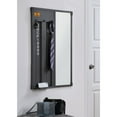 thumbnail image 1 of Rectangular Cargo Bedroom Mirror, Black - Saltoro Sherpi, 1 of 5