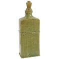 thumbnail image 1 of Rectangular Ceramic Lidded Jar, Green, 1 of 1