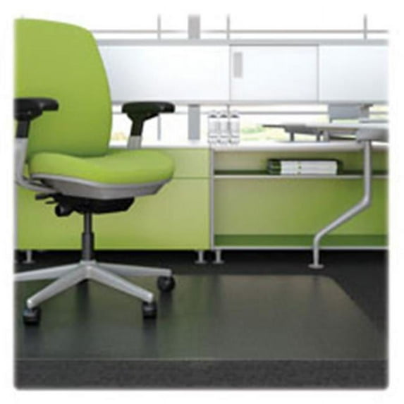 Rectangular Chairmat, Str.Edge, 46 in. x 60 in., Slight Tint-Clear