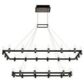 thumbnail image 1 of Rectangular Chandelier 1 Light Eurofase Lighting 37049-010, 1 of 2